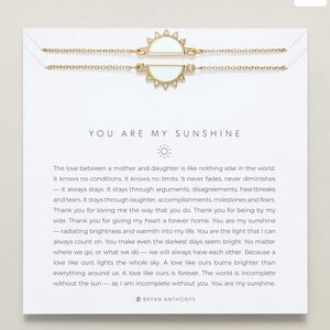 Bryan Anthony You Are My Sunshine Necklace Set